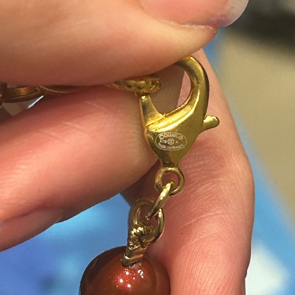 SOLD Rare rare Chanel Egypt 19A long red scarab necklace - Picture 6 of 6